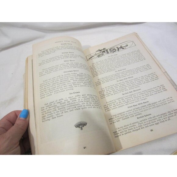 BRIDE'S COOK BOOK Vintage San Francisco Del Monte 1920s ? - Picture 6 of 9